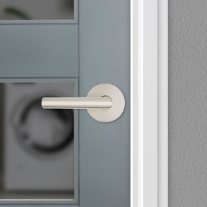 Milan Lever - Passage, Satin Nickel