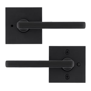 Halifax Lever - Privacy, Matte Black